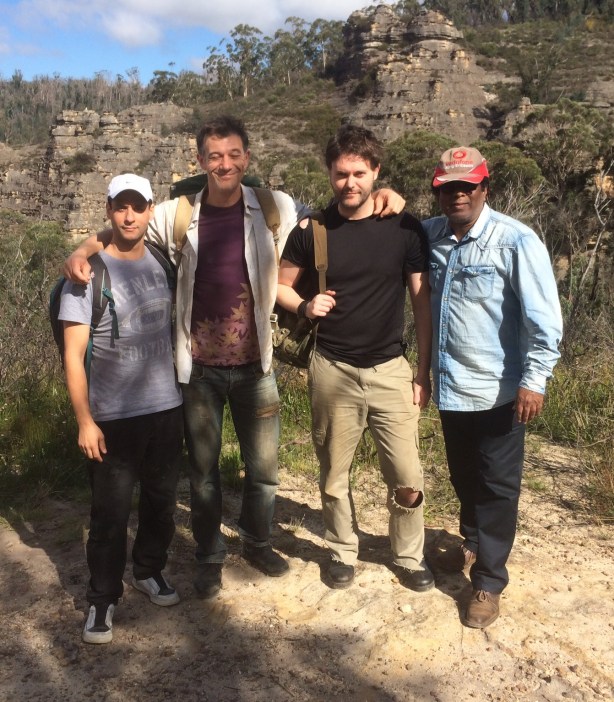 After Armageddon on the set 17